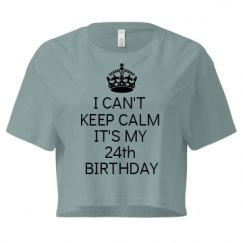 Ladies Festival Cali Crop Top Tee