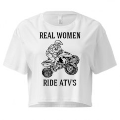 Ladies Festival Cali Crop Top Tee