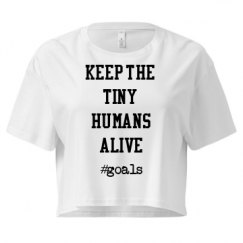 Ladies Festival Cali Crop Top Tee