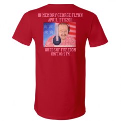 Unisex V-Neck Jersey Tee