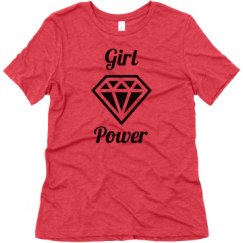 Ladies Relaxed Fit Super Soft Triblend Tee