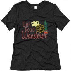 Ladies Relaxed Fit Super Soft Triblend Tee