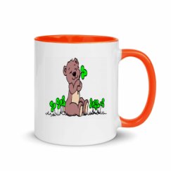 11oz Ceramic Mug with Color Inside