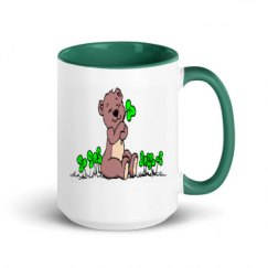 15oz Ceramic Mug with Color Inside