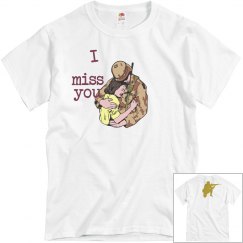 Soldier Miss you Tee shirt