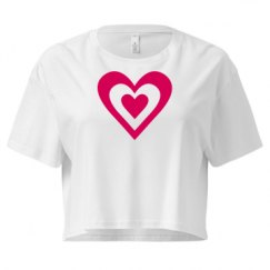 Ladies Festival Cali Crop Top Tee