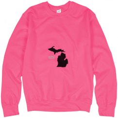 Unisex Neon Crewneck Sweatshirt
