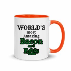 11oz Ceramic Mug with Color Inside