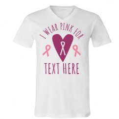 Unisex V-Neck Jersey Tee