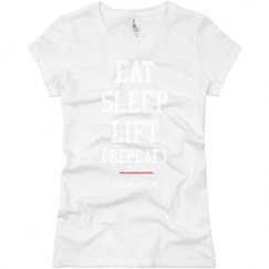 Ladies Slim Fit Basic Promo Jersey Tee