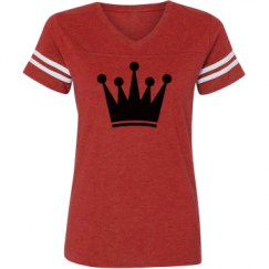Ladies Relaxed Fit Vintage Sports Tee