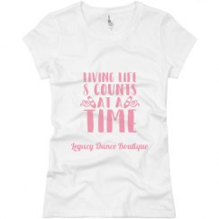 Ladies Slim Fit Basic Promo Jersey Tee