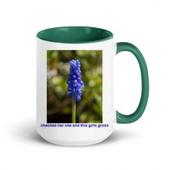 15oz Ceramic Mug with Color Inside