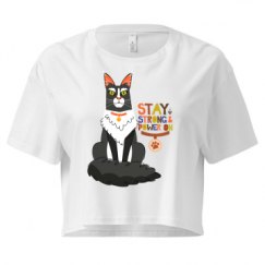 Ladies Festival Cali Crop Top Tee