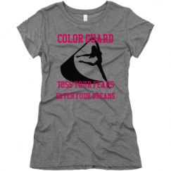 Ladies Slim Fit Super Soft Triblend Tee