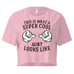 Ladies Festival Cali Crop Top Tee