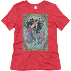 Ladies Relaxed Fit Super Soft Triblend Tee