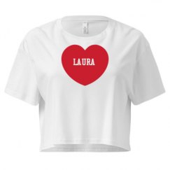 Ladies Festival Cali Crop Top Tee