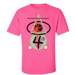 Unisex Ultra Cotton Safety Neon Crewneck Tee