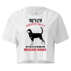 Ladies Festival Cali Crop Top Tee