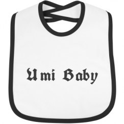 Infant Contrast Trim Bib