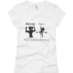 Ladies Slim Fit Basic Promo Jersey Tee