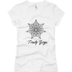 Ladies Slim Fit Basic Promo Jersey Tee