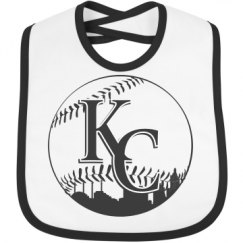 Infant Contrast Trim Bib