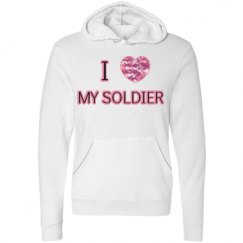 Unisex Fleece Pullover Midweight Hoodie