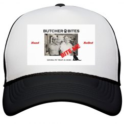 Butcher Bites Trucker Hat Hand Rolled