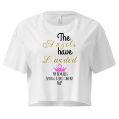 Ladies Festival Cali Crop Top Tee