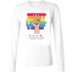 Ladies Relaxed Fit Basic Long Sleeve Tee