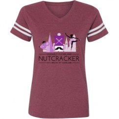 Ladies Relaxed Fit Vintage Sports Tee