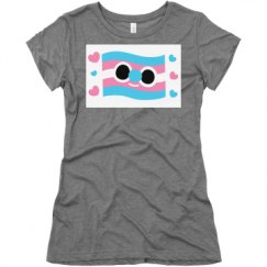 Ladies Slim Fit Super Soft Triblend Tee