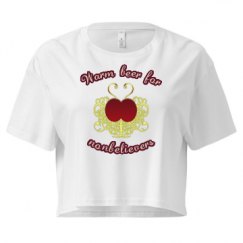 Ladies Festival Cali Crop Top Tee