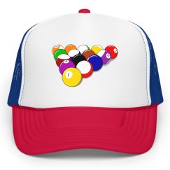 Snooker Game Peak Cap
