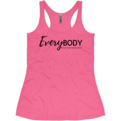 Ladies Slim Fit Super Soft Racerback Triblend Tank