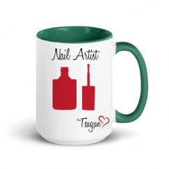 15oz Ceramic Mug with Color Inside