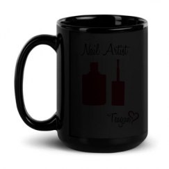 15oz Black Glossy Mug