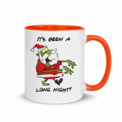 11oz Ceramic Mug with Color Inside