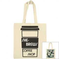SHE BREWS  TOTE