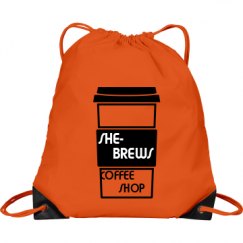 Port & Company Drawstring Cinch Bag