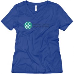 Ladies Relaxed Fit V-Neck Tee