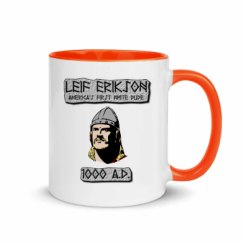 11oz Ceramic Mug with Color Inside