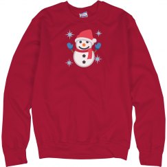 Snowman Unisex Crewneck Sweatshirt 