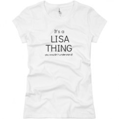 Ladies Slim Fit Basic Promo Jersey Tee