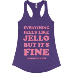 Ladies Slim Fit Racerback Tank Top