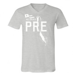 Unisex V-Neck Jersey Tee