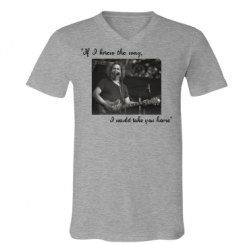 Unisex V-Neck Jersey Tee