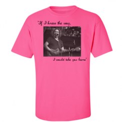 Unisex Ultra Cotton Safety Neon Crewneck Tee